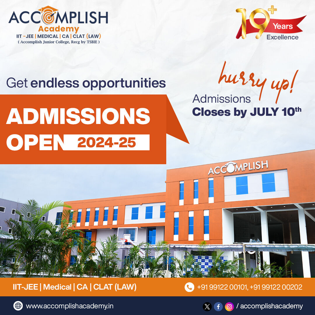 Best Junior Colleges For Cec | Shamshabad | Hyderabad - Accomplish Academy